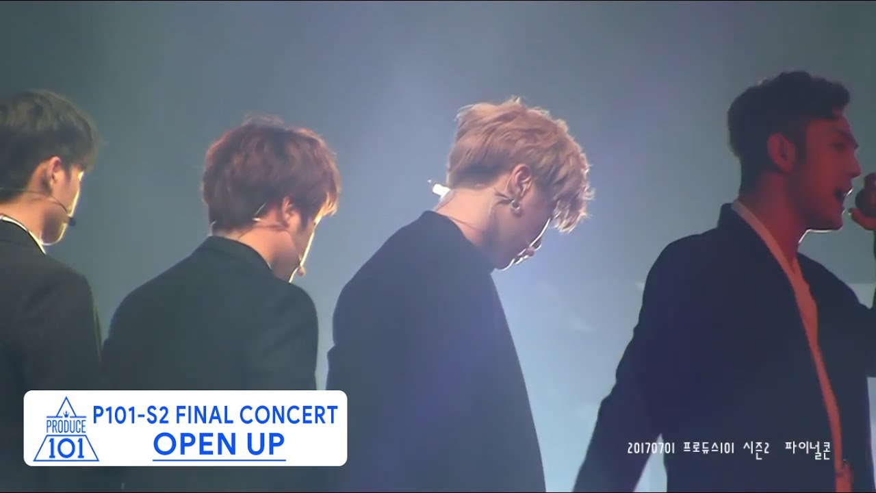 OPEN UP (HD) - PRODUCE 101 SEASON 2 FINAL CONCERT DAY 1 (20170701)