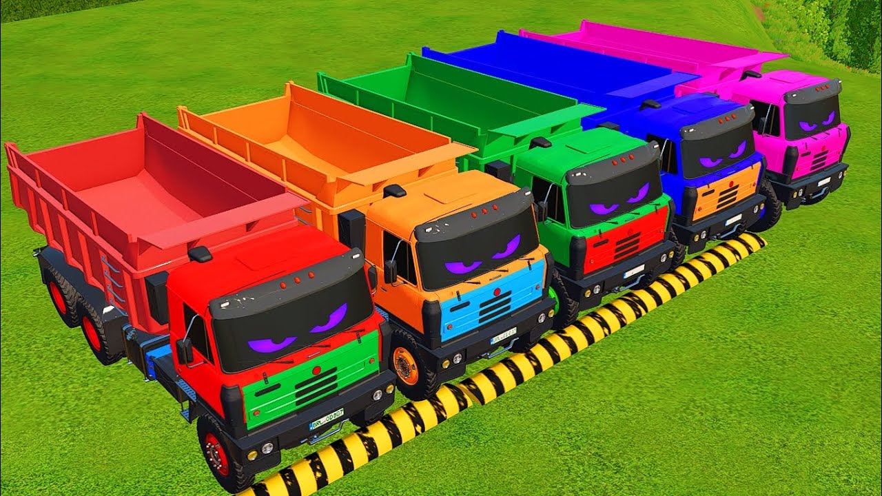 Transport of Colors! ALL FLATBED TRUCKS