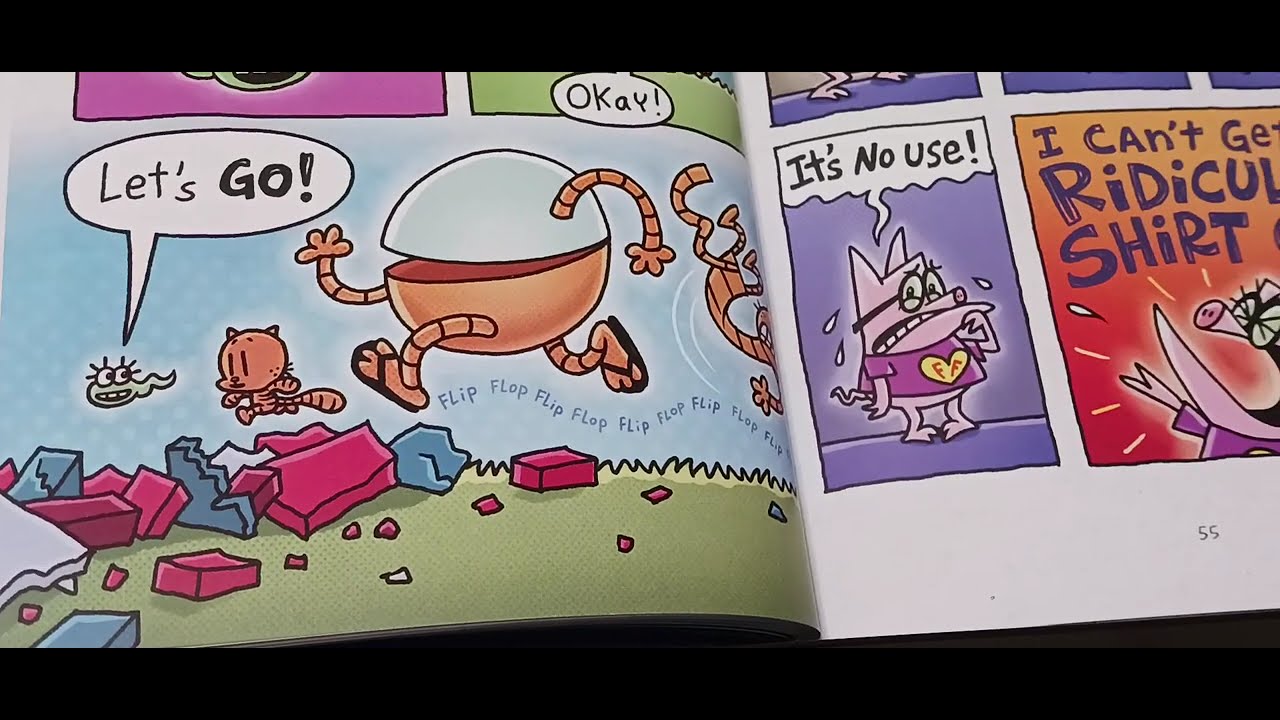 Reading Time w/ Celia-Dog Man: Twenty Thousand Fleas Under the Sea Part 3