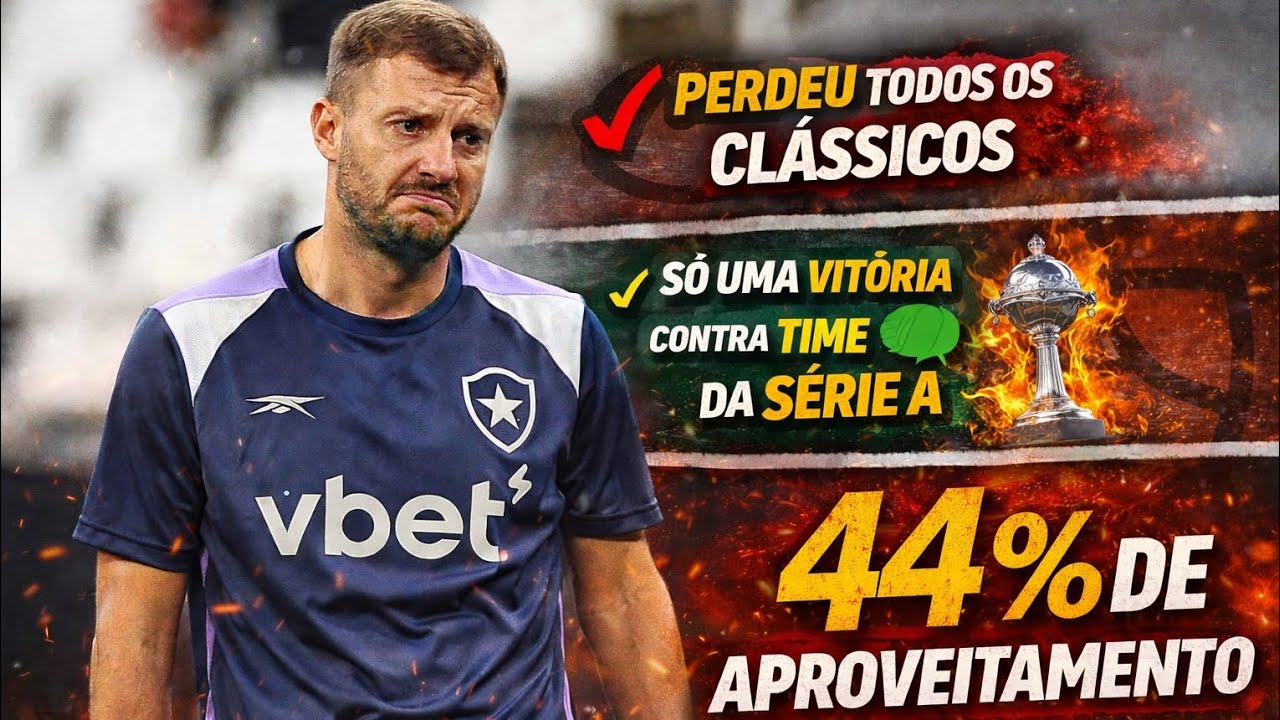MARTIN ANSELMI TEM A CARA DO FRACASSO, MAS A CULPA NÃO É SÓ DELE!