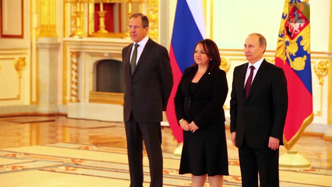 Putin recibe a los embajadores de México, España, Cuba y El Salvador