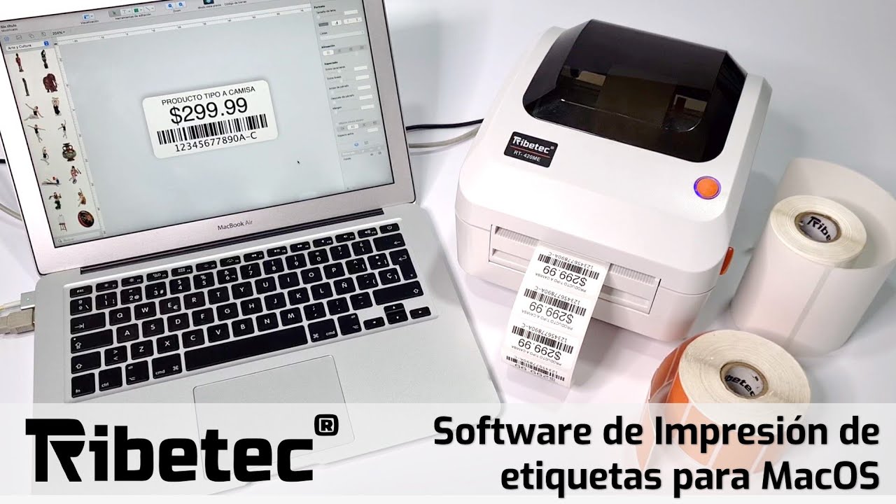 Software de Etiquetas para Mac OS Tutorial para Instalar e Imprimir