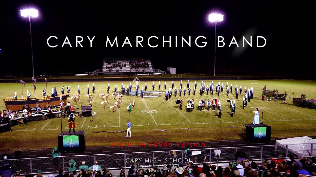 Cary Marching Band - Hook, Multicam, 9/30/2023