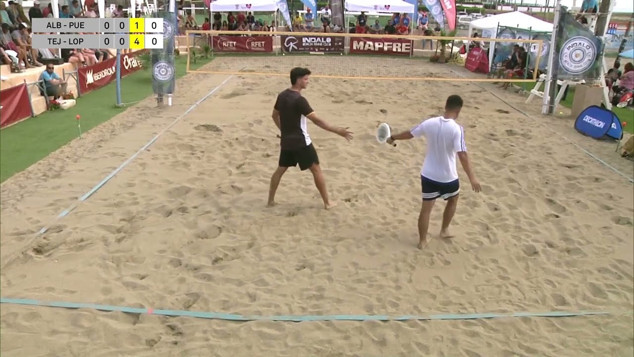 FINAL MASCULINA Campeonato de España Tenis Playa Mapfre 2022