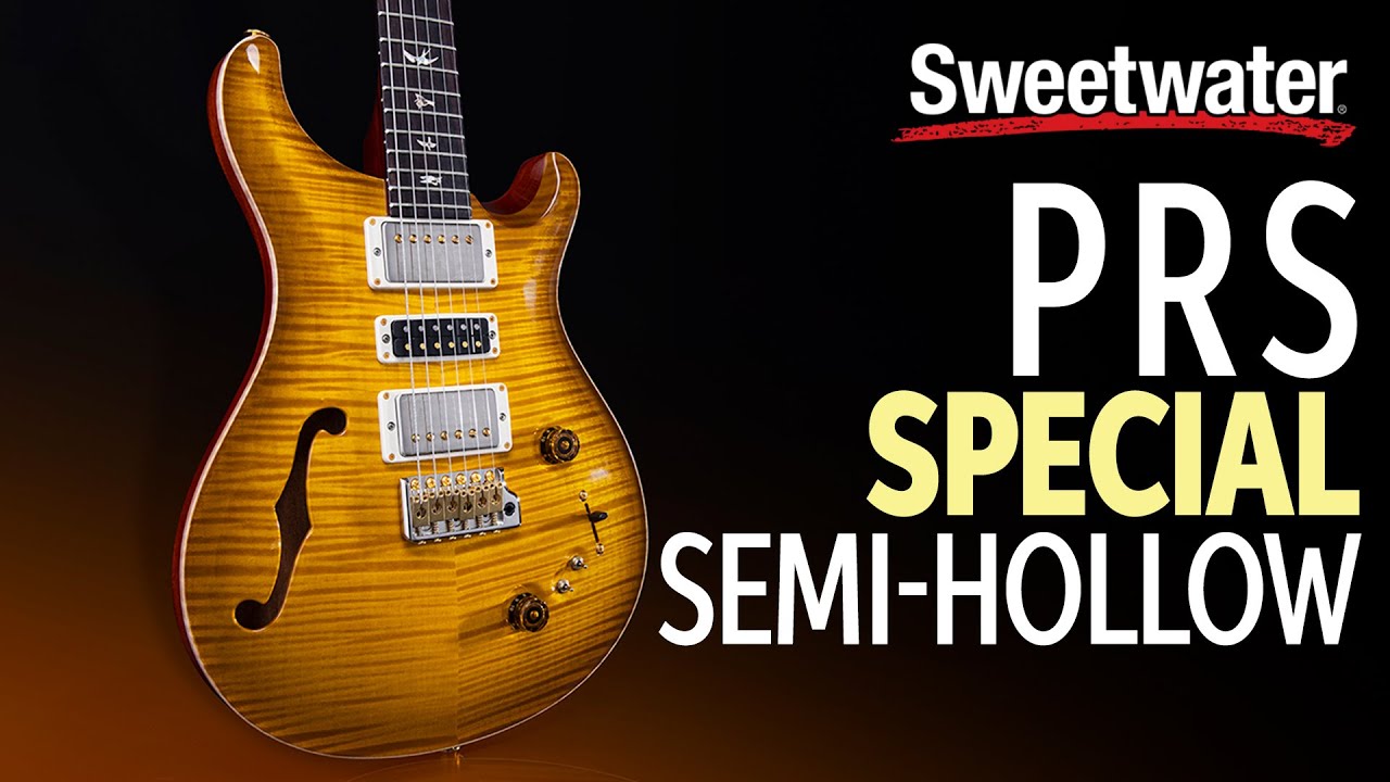 PRS Special Semi-hollow Electric Guitar Demo