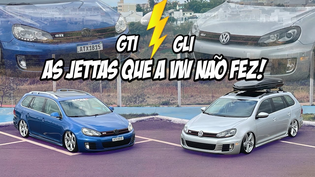 JETTA VARIANT GTI E JETTA GLI ÚNICAS 2 UNIDADES NO MUNDO - CRIADAS POR 2 JOVENS BRASILEIROS - 7008