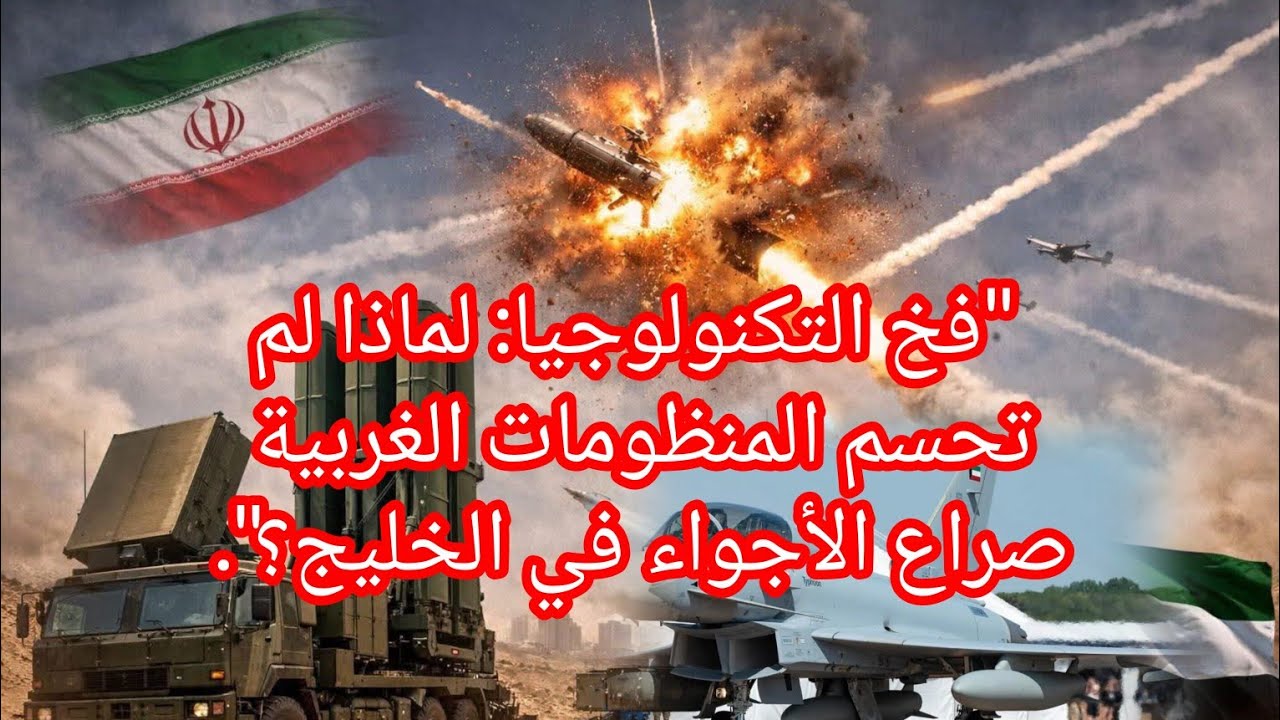 الحرب الايرانية ​فخ التكنولوجيا: لماذا لم تحسم المنظومات الغربية صراع الأجواء في الخليج؟ 