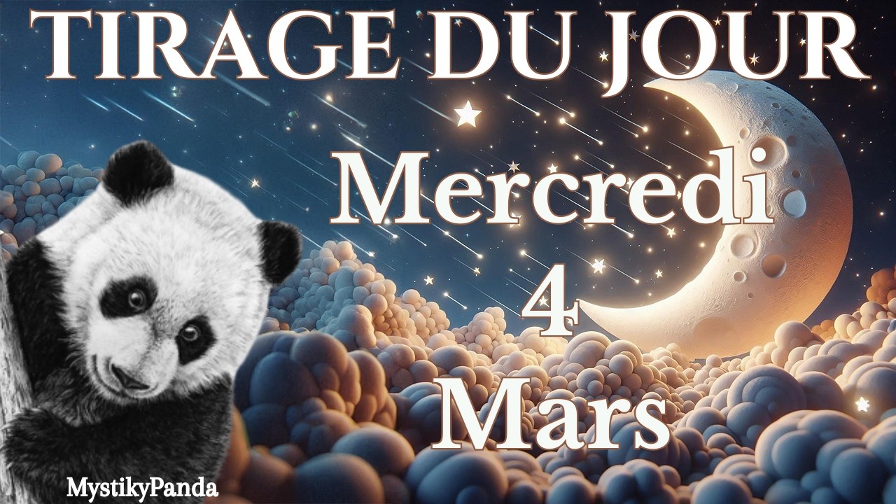 ❤️‍🔥⚡ DÉCLIC ÉMOTIONNEL Tirage du jour Mercredi 4 Mars