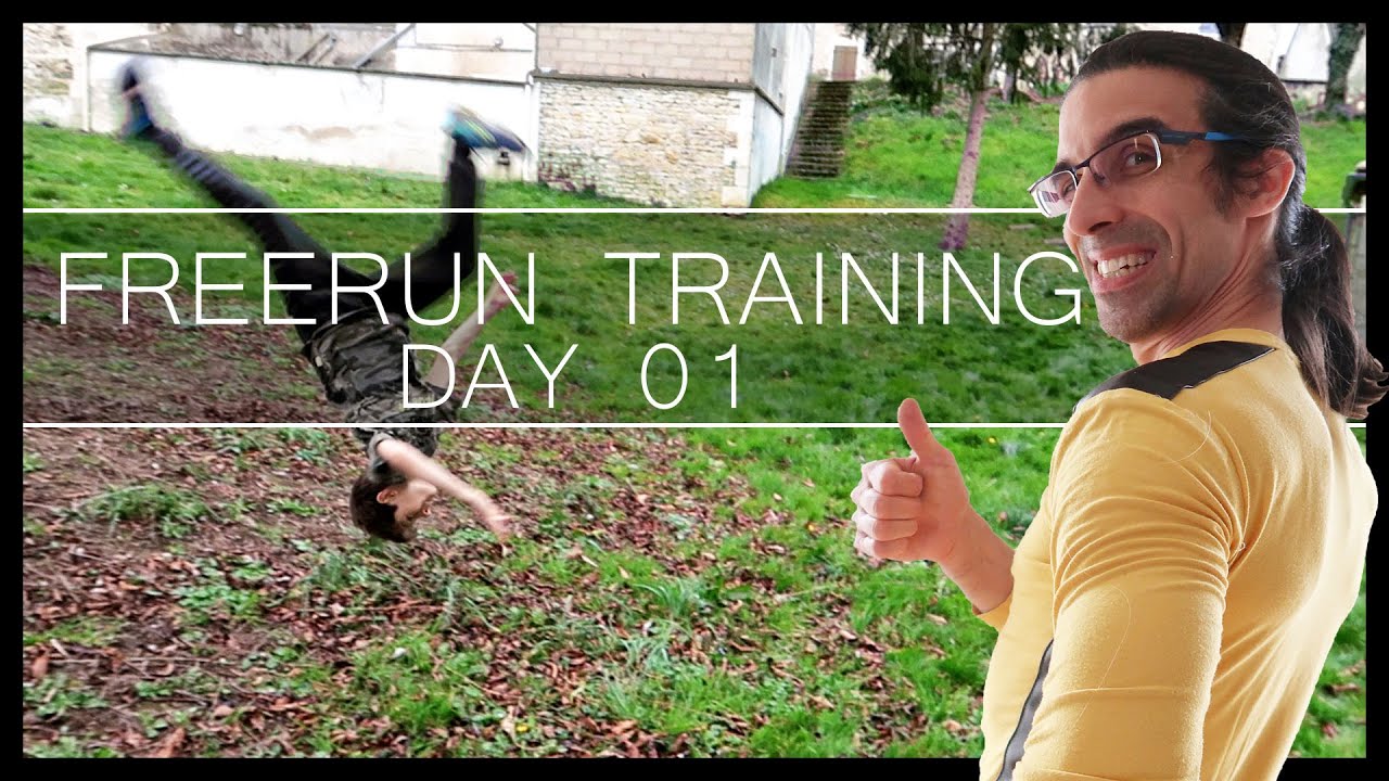 JOUR 01 Progression freerun - LA ROUE - Programme d'entraînement
