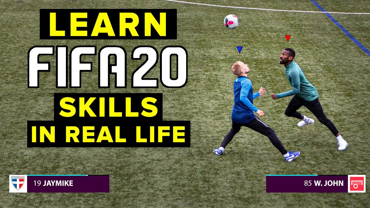 LEARN 3 NEW FIFA 20 FOOTBALL SKILLS IN REAL LIFE