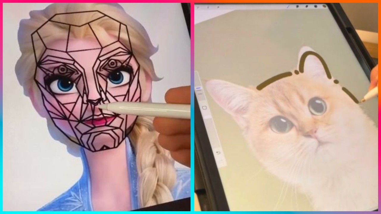 Удивительные учебные пособия по PROCREATE, которые находятся на другом уровне ▶ 2