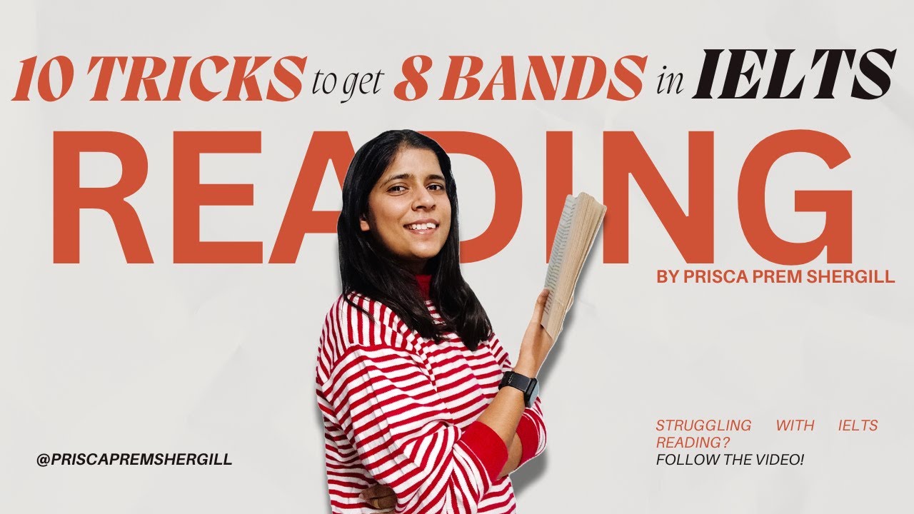 Crack IELTS Reading: 10 Tricks to Score a Band 8 | Step-by-Step Tricks Revealed | PPS |