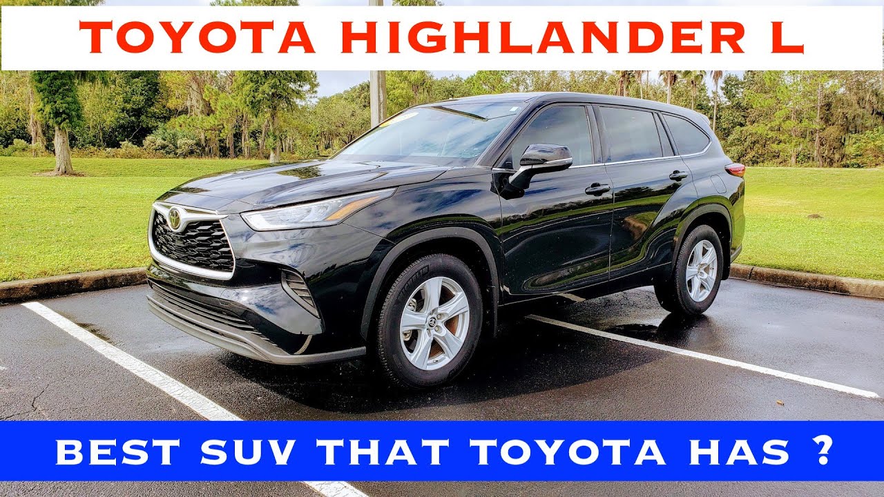 Toyota Highlander L 3.5 L V6 AWD 2020, POV Drive and Review. D Best Highlander So Far?