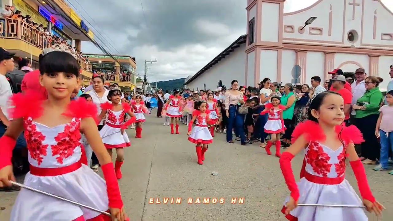Así fue el bonito desfile en Azacualpa Valle, Santa Bárbara, Honduras 