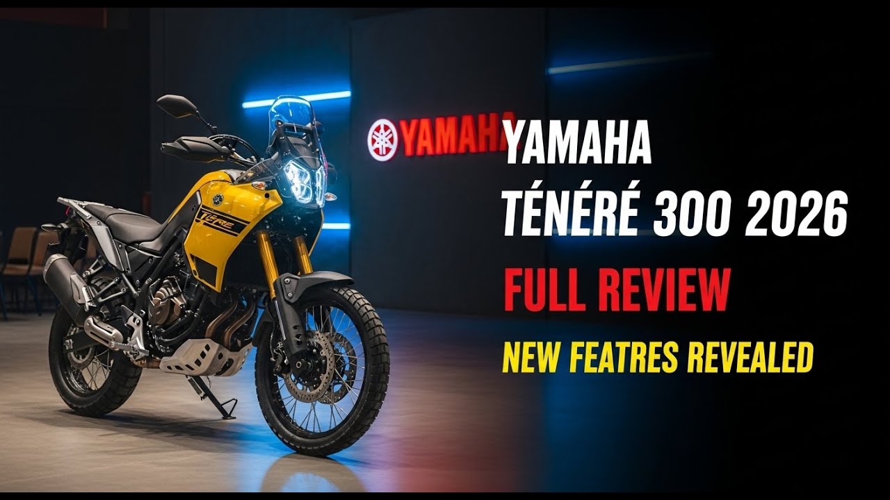 Yamaha Ténéré 300 2026 – Potência Surpreendente e Novo Design | Review Completo e Preço no Brasil