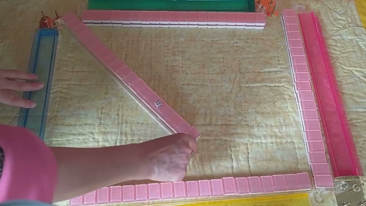 Mah Jongg Setting Up the Game