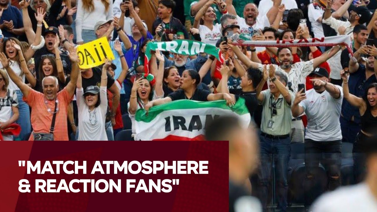 Fans Reaction: Atmosphere New Zealand & Iran Fans