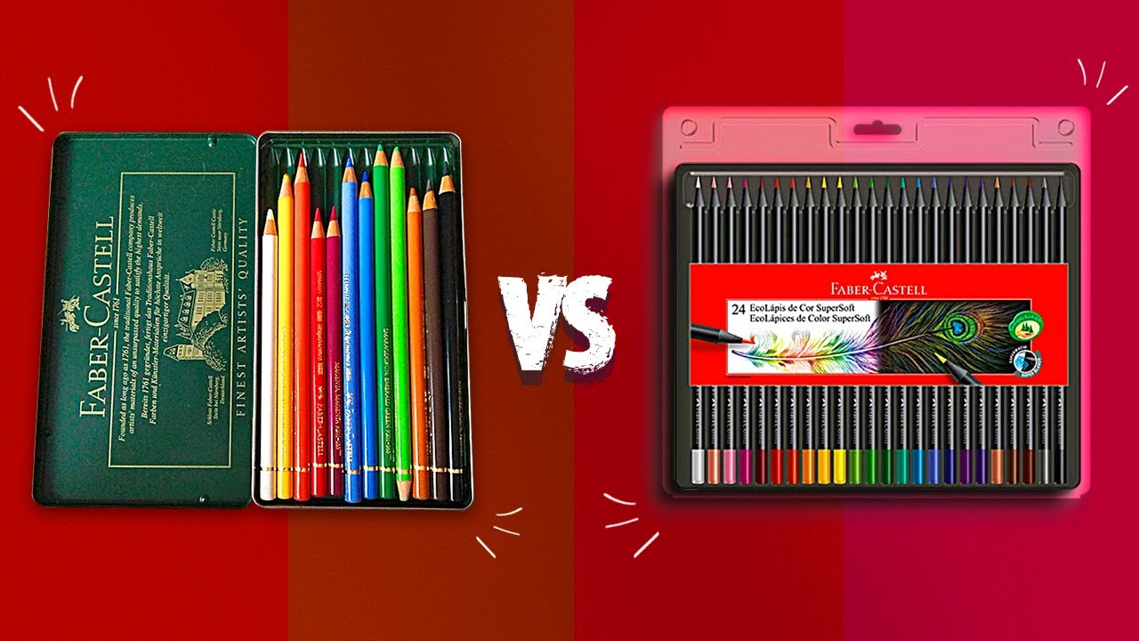 Faber Castell Polychromos vs Faber Castell Super Soft