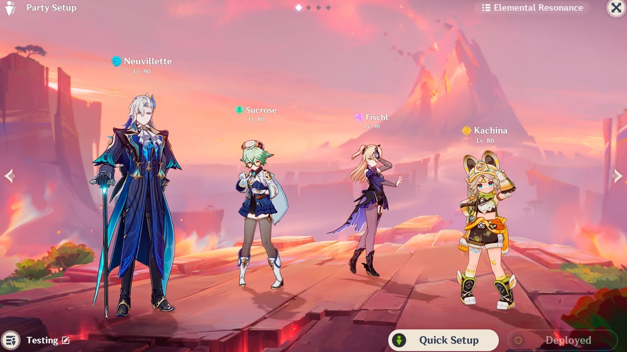 [5.2] Rotation &diams;️ Neuvillette Hypercarry &diams;️ Neuvillette Sucrose Fischl Kachina