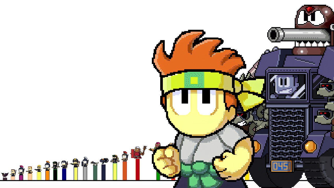 TODOS LOS NIVELES DE PODER DE DAN THE MAN - SamuRapCrack -