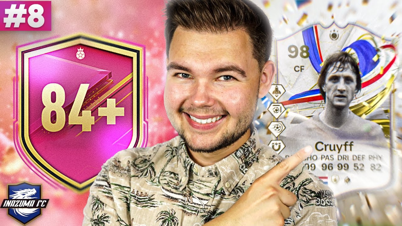 OTWIERAM PACZKI, AŻ UKOŃCZĘ CRUYFFA 98!! | FC24 INAZUMA FC [#8]