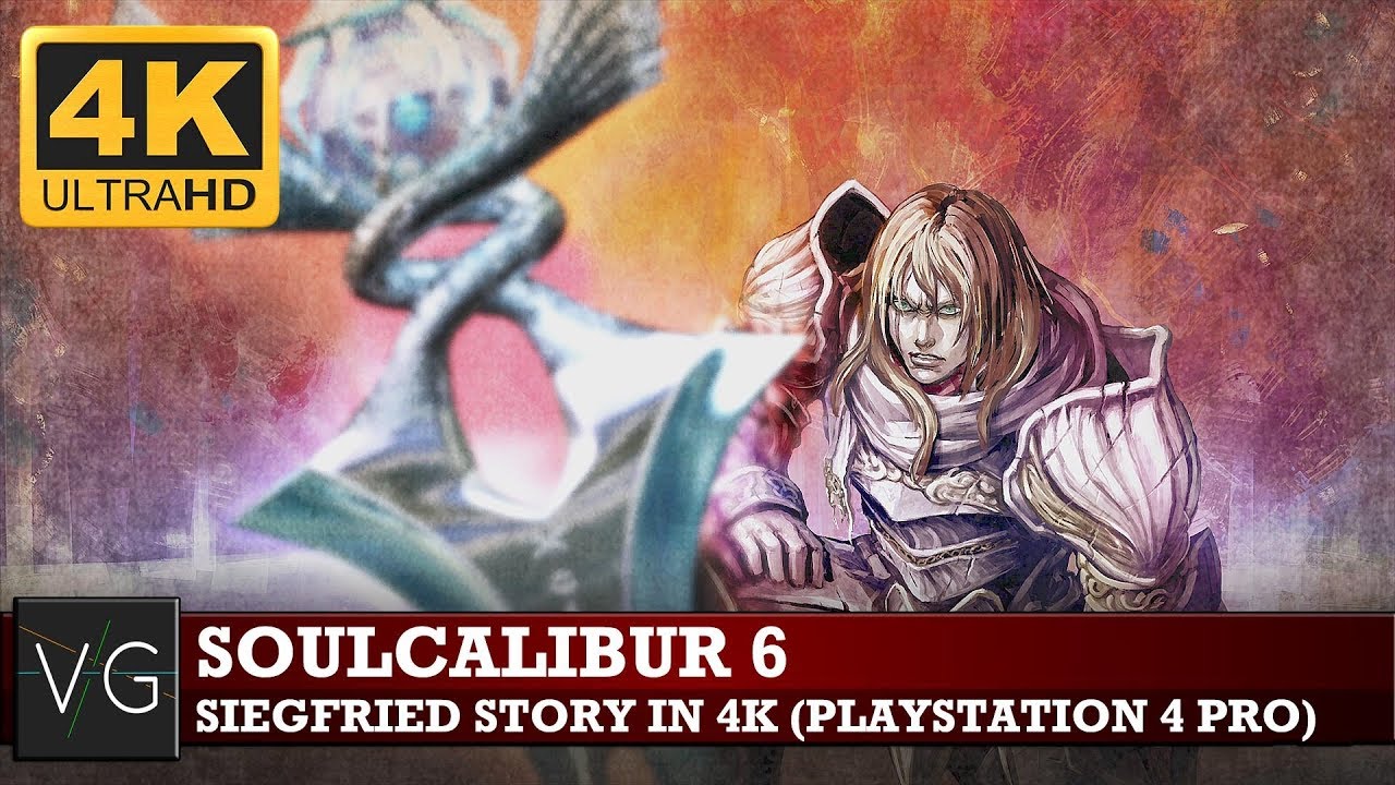 Soulcalibur 6: Siegfried Story mode в 4K (PS4) — без комментариев.
