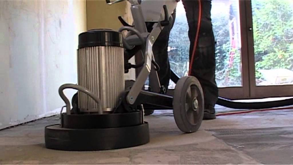 Entfernung von Fliesenkleber mit Floorman