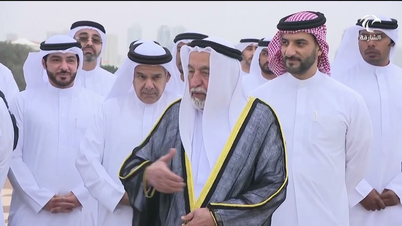 حاكم الشارقة يفتتح مشروع قناة اللية