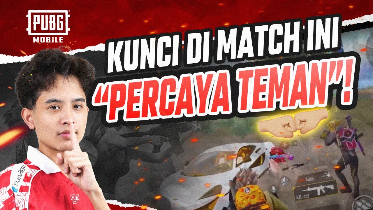 KUNCINYA HARUS PERCAYA TEMAN !! - UHIGH PUBG MOBILE