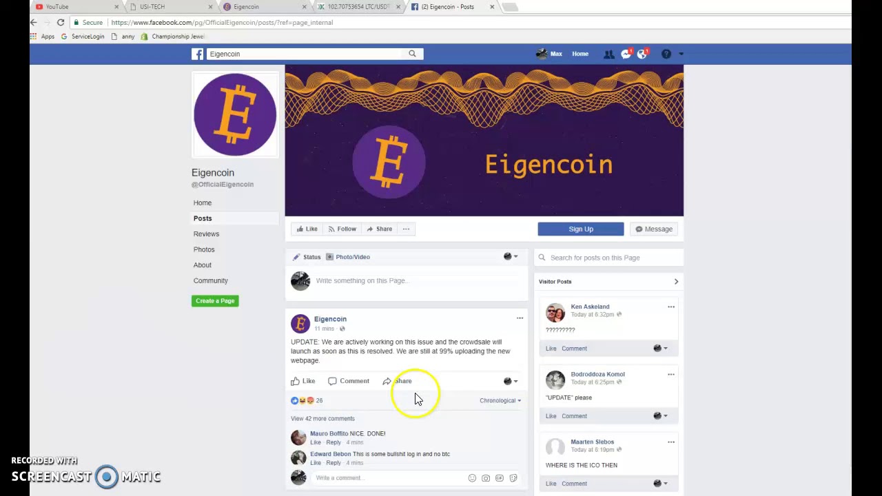 EIGENCOIN ICO SUCCESS!!