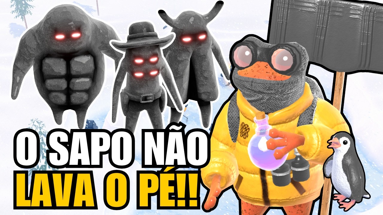 ROGUELIKE do SAPO na NEVE ficou ABSURDO! | FROGGY HATES SNOW