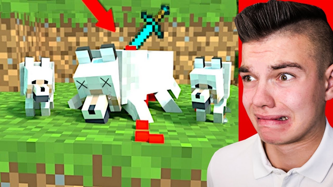 Reaguje na NAJSMUTNIEJSZY FILM Z MINECRAFTA NA ŚWIECIE (wzruszysz się)