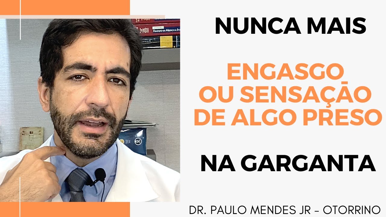 Sensaçāo de engasgo e bolo na garganta o que pode ser?