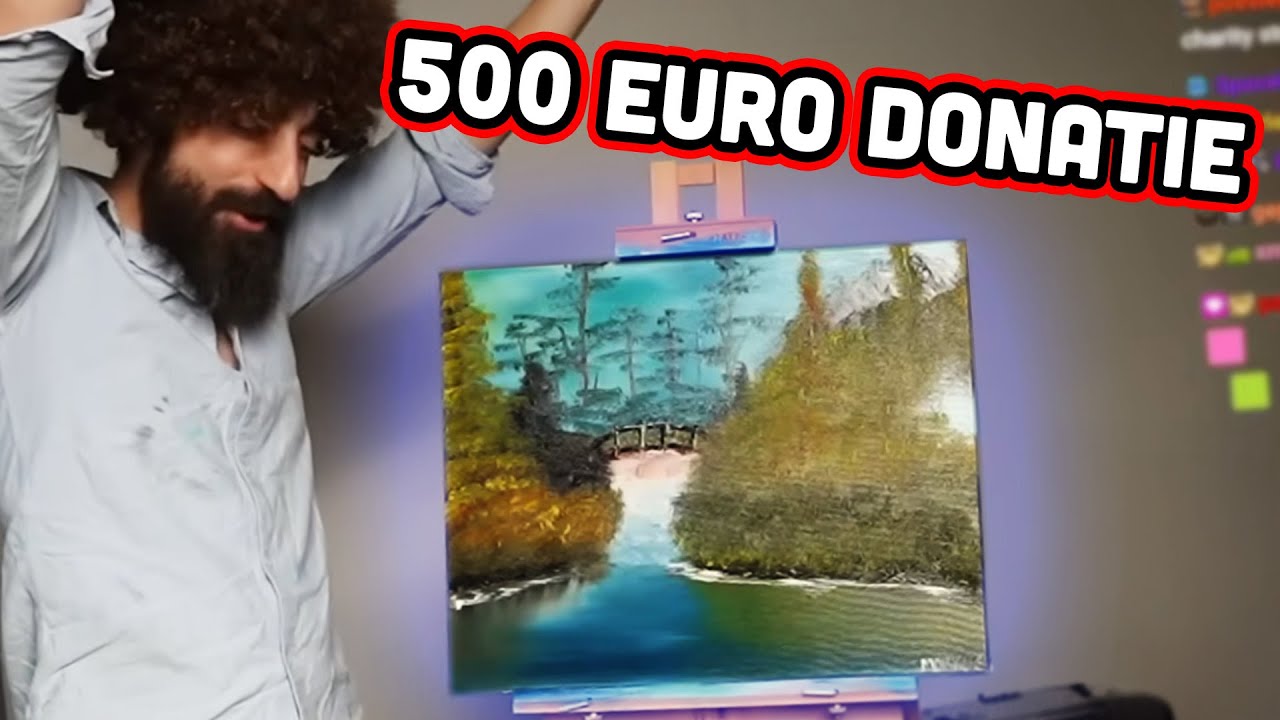 Ik maakte en verkocht dit schilderij voor een goed doel! - HOGELICHTEN #355