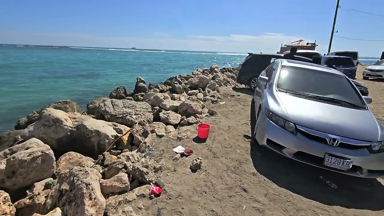 The Remnants of HELLSHIRE BEACH .St.Catherine JAMAICA.  2023