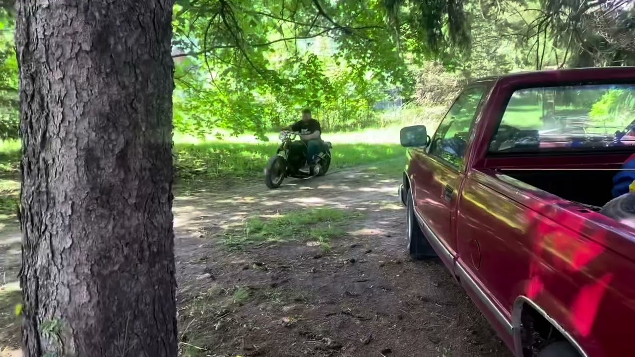 Harley ‘41 UL and ‘71 FLH Electra-Glide run again 5/19/24