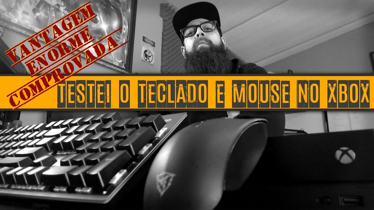 Testei o Teclado e Mouse no Xbox One e a Vantagem sobre o Controle é Gritante!