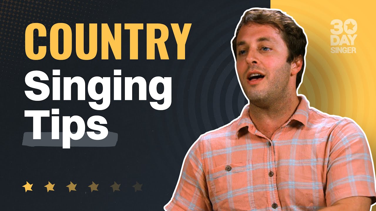 Singing Country - Vocal Style for Beginner Country Singers - Easy Singing Lesson | 30 Day Singer