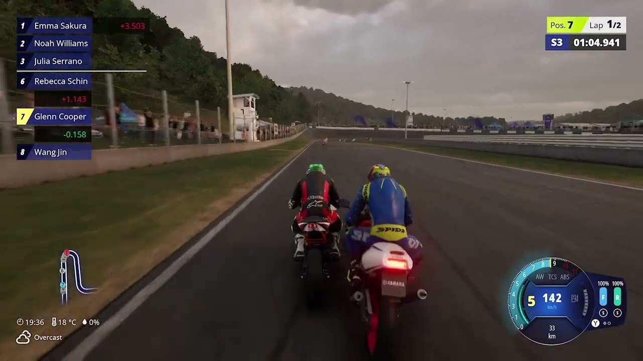 Ride 6 Career Mode:Okayama GP sprint.