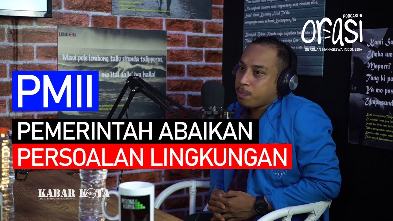 PMII Cabang Makassar Metro Menggugat Hubungan Pemerintah Dan Lingkungan...ORASI #2