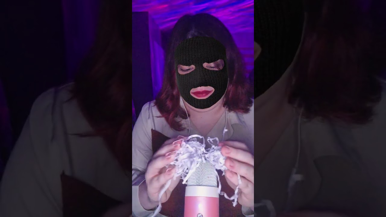 Ma première vidéo ASMR 