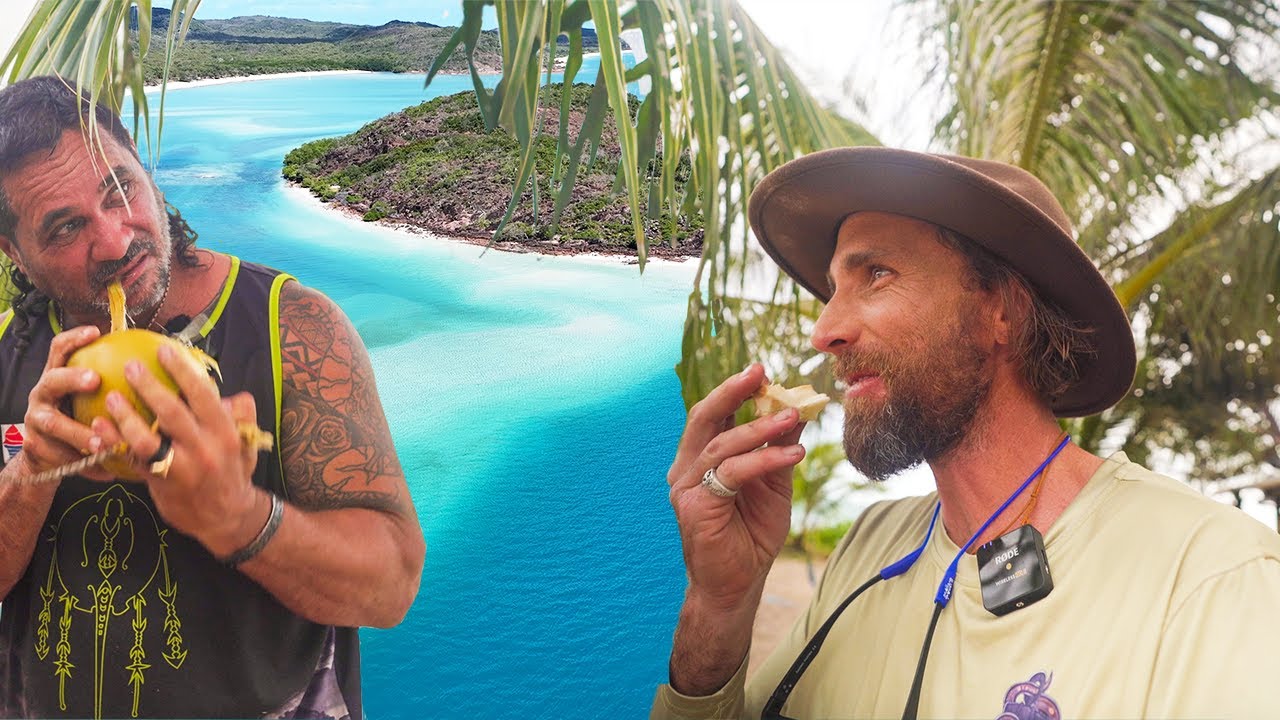 Food and survival on BADU ISLAND | Learning from islanders