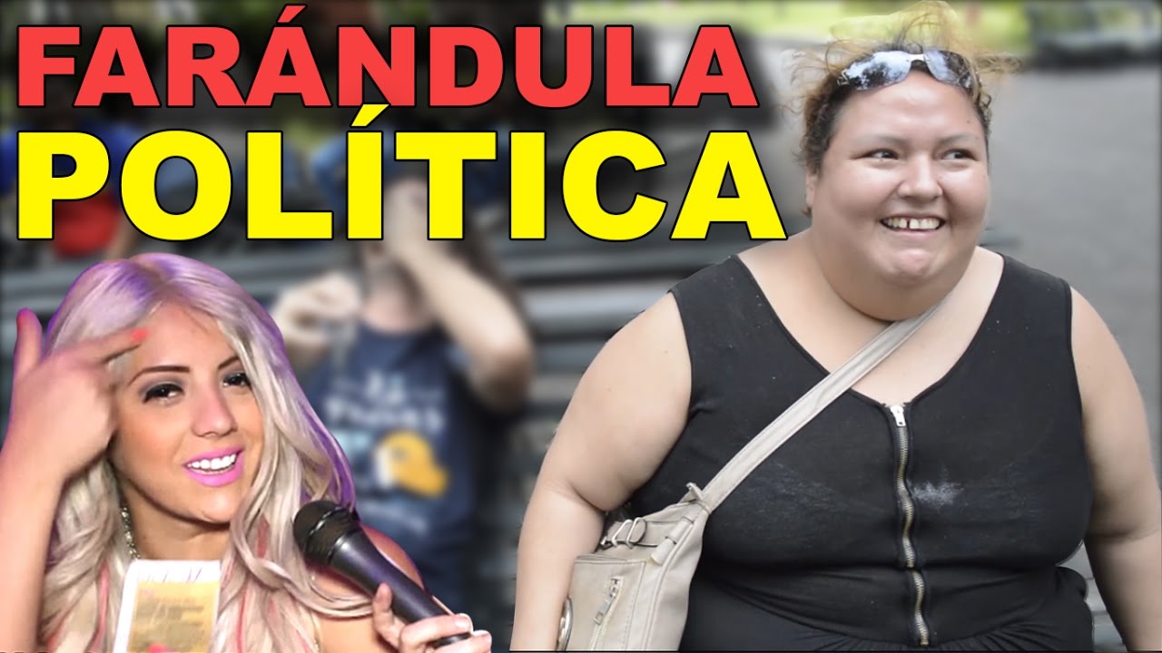 FARANDULEROS EN LA POLÍTICA