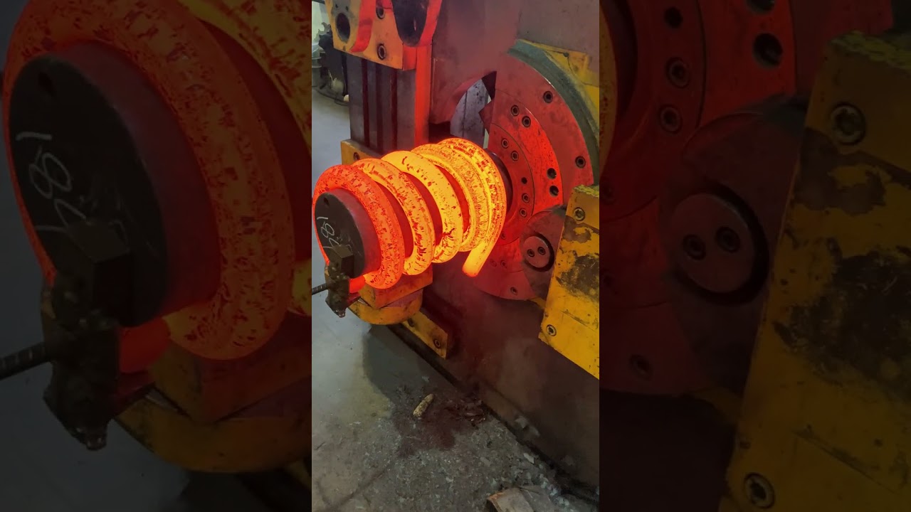 The right career looks absolutely fun and satisfying process of production super springs #satisfying