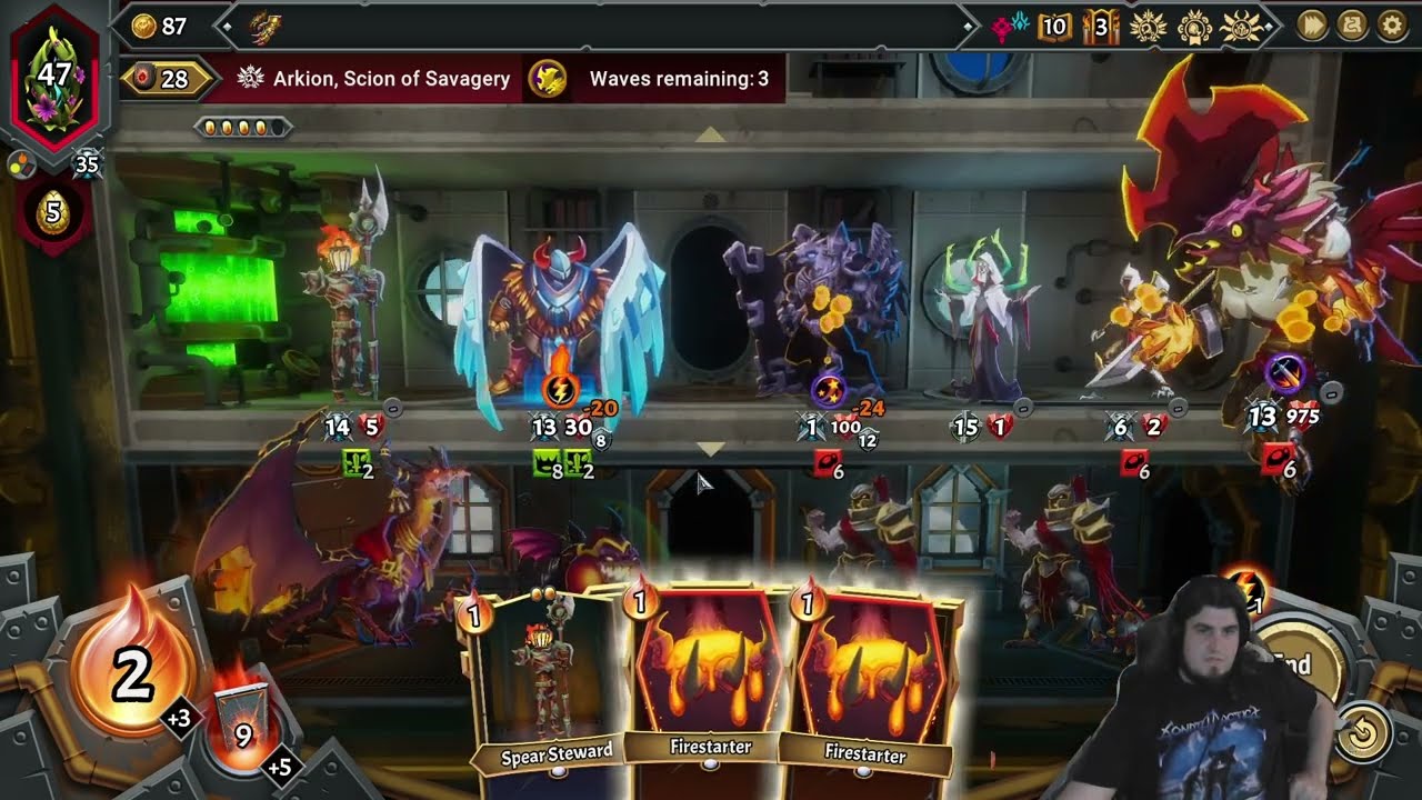 MONSTER TRAIN 2! THE FIRST TITAN FIGHT!