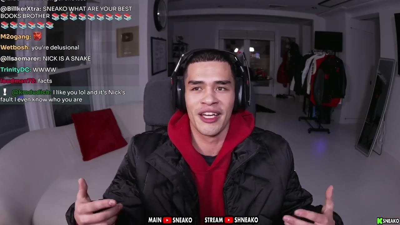 SNEAKO Acknowledges Nick Fuentes for Willingness to Have a Conversation Despite Their Differences