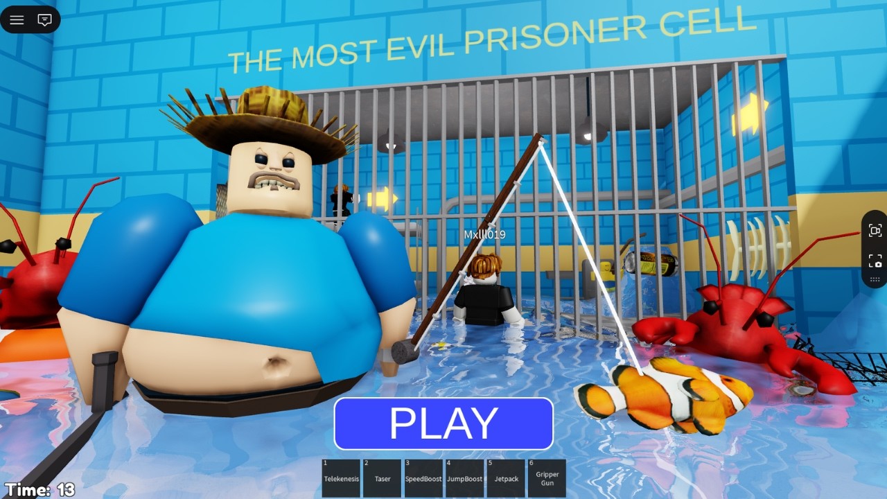 FISHER MAN BARRY'S PRISON RUN FREE ITEMS | Roblox Walkthrough