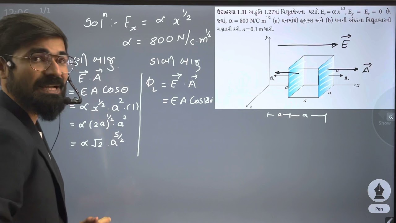 Student’s query Solution | Class 12 | Ch 1 | NCERT illustration 1.11 |