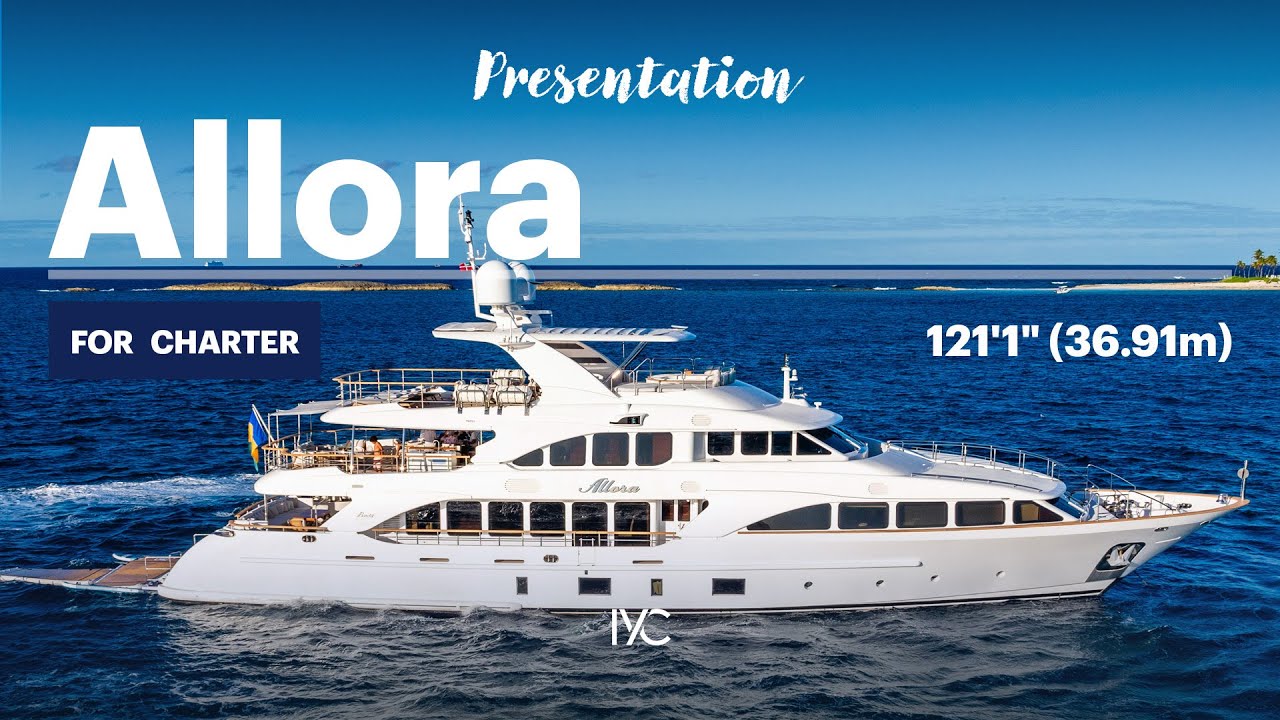 ALLORA | Blue water escapes abord the 121' (37) Benetti superyacht| For charter with IYC
