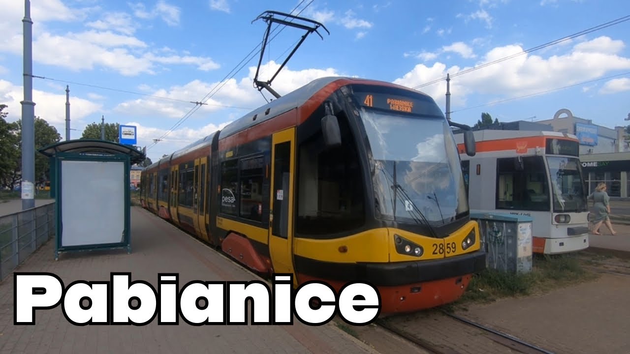 Trams in Pabianice ( Poland )